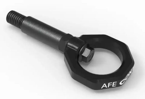 aFe 450-721001-B Control Front Tow Hook Black 20-21 Toyota GR Supra (A90)