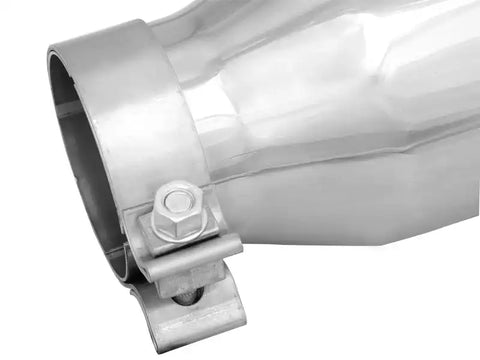 aFe 49T30451-P09 MACH Force-Xp 3in Inlet x 4-1/2in Outlet 9in Length 304 Stainless Steel Exhaust Tip