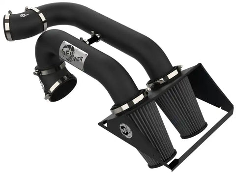 aFe 51-22642-B Magnum FORCE Stage-2 Pro DRY S Cold Air Intake System 15-17 Ford F-150 V6 2.7L (tt)