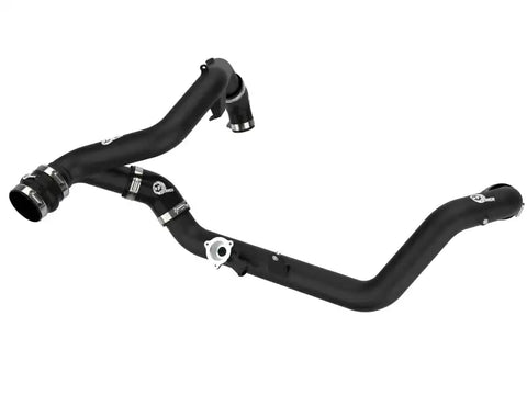 aFe 46-20658-B Bladerunner 2-1/4 IN Aluminum Hot Charge Pipe Black 20-23 Ford Explorer/Explorer ST -
