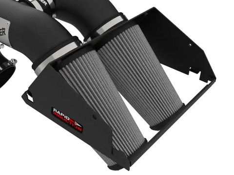aFe 538471 Rapid Induction Cold Air Intake System w/Pro DRY S Filter 21-22 Ford F-150 Raptor V6-3.5L (tt)