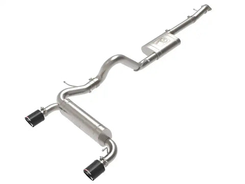 aFe 49-33138-C 2021+ Ford Bronco L4-2.3L (t) / V6-2.7L (tt) Vulcan 3in. to 2.5in. SS Cat-Back - Carbon