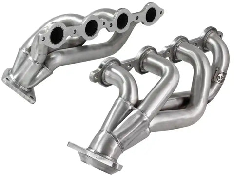 aFe 48-44001 Power Twisted Steel Headers 409 Stainless 02-13 GM Silverado/Sierra 1500 V8 GMT800/GMT900