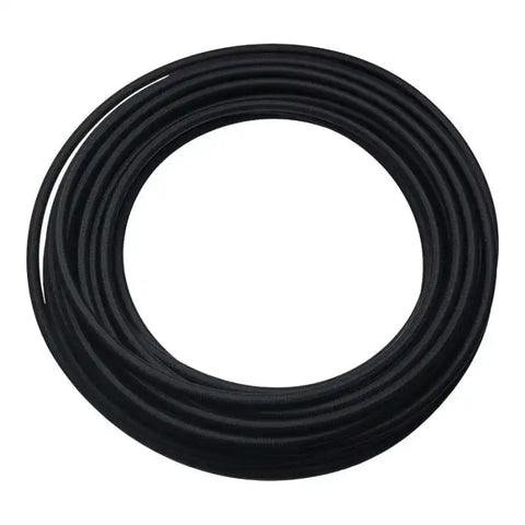 DeatschWerks 8AN Black Nylon Braided CPE Hose - 50ft