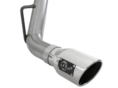 aFe 49-44058-P Mach Force-XP Exhaust 3in CB SS 15-17 GM Colorado/Canyon 2.5L/3.6L Side Exit w/ Polished Tip