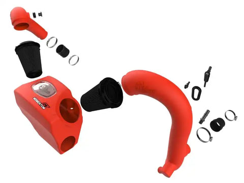 aFe 50-70076KR Momentum GT Red Pro Dry S Cold Air Intake System 20-23 Ford Explorer ST V6-3.0L TT