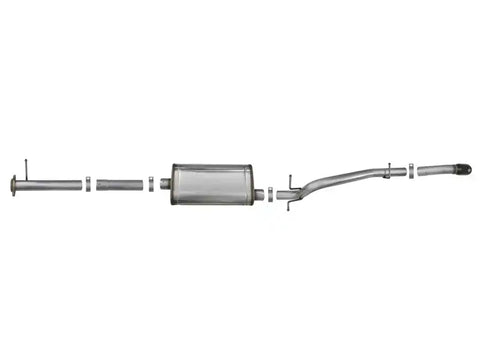 aFe 49-44099-B MACH Force-Xp Hi-Tuck 3in. 409 SS C/B Exhaust 15-18 GM Colorado/Canyon L4-2.5L/V6-3.6L - Blk Tip