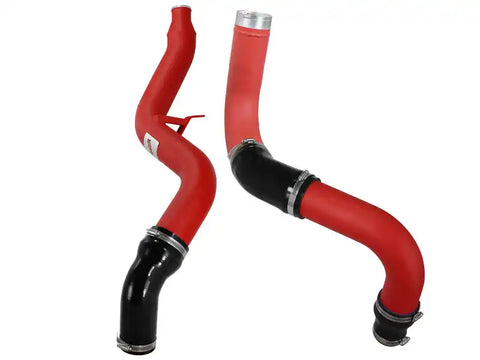 aFe 46-20174-R Bladerunner 3in Red Intercooler Hot and Cold Side Tubes 14-15 Dodge Ram 1500 EcoDiesel V6 3.0L