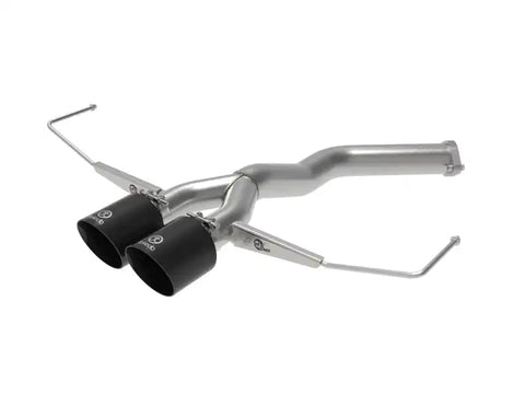 aFe 49-37012-B Takeda 3in-2.5in 304 SS Axle-Back Exhaust w/ Black Tip 19-20 Hyundai Veloster I4-1.6L(t)