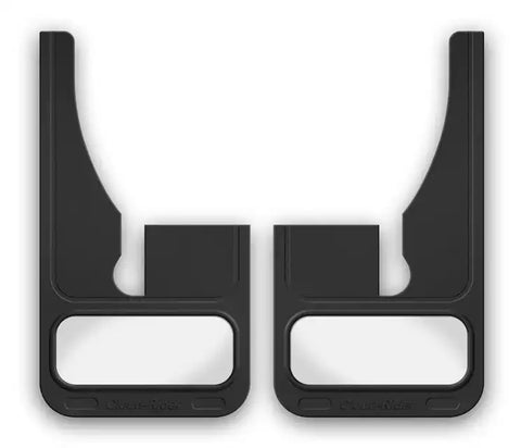 Cloud-Rider 801-12224 Advantage M.F. Dodge Front 12 X 22 Mud Flaps with Smooth 430 SS Mirror Finish Insert