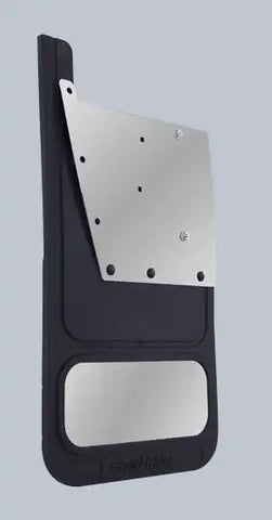 Cloud-Rider 806-122210 Advantage M.F. 12 X 22 Mud Flaps for 2019 Dodge Ram 1500 Custom With Insert, Rear -with/without Flares