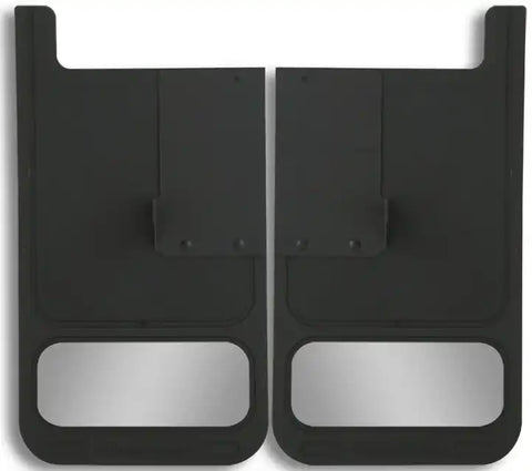 Cloud-Rider 806-12227 Advantage M.F. 12 X 22 Mud Flaps for 2017-2019 Ford F-250-F-350 SD Single Wheel, With Insert, Front