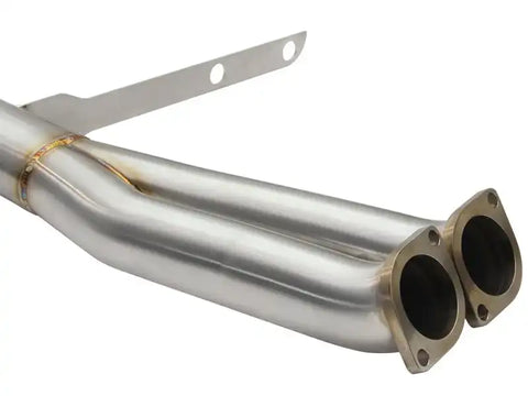 aFe 49-36328-B MACHForce XP SS-304 Black Tip 3.0in-2.5in Dia Cat Back Exhaust 11-13 BMW 335i (E90/E92) 3.0L