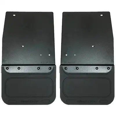 Cloud-Rider 807-3000R 12 Custom Kickback Mudflaps - No Insert for 2009-2018 Dodge Ram 1500 Crew Cab Standard Box 2W/4W Rear