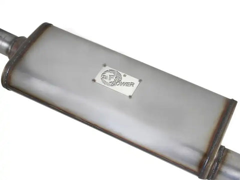 aFe 49-46231 MACHForce XP Exhaust Cat-Back 2.5in SS-409 Hi-Tuck 12-14 Jeep Wrangler Unlimited V6 3.6L 4Dr