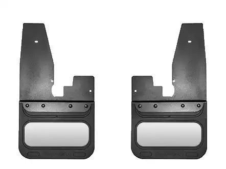 Cloud-Rider 808-3001F 12 Custom Kickback Mudflaps - with Insert for 2013-2018 Dodge Ram 2500-3500 Front .5 Kick