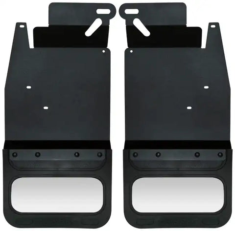Cloud-Rider 808-4000R 12 Custom Kickback Mudflaps - with Insert for 2009-2014 Ford F-150 Rear 2 Kick