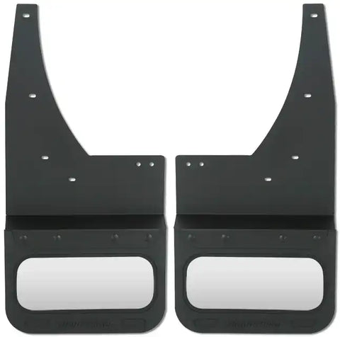Cloud-Rider 808-4001F 12 Custom Kickback Mudflaps - with Insert for 2015-2018 Ford F-150 Front (with 4001 bracket) 2 Kick
