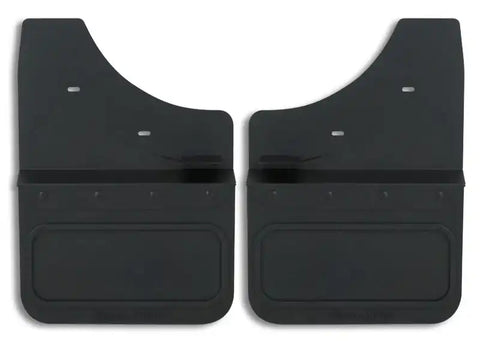 Cloud-Rider 809-2000F Black Powder Coat Hanger- Kick Back Mud Flaps - NO Insert with 'Advantage M.F. 2015-2019 GMC Sierra 2500-3500 14 Front