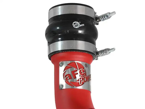 aFe 46-20134-R BladeRunner 3in Red Intercooler Tubes Hot & Cold Side Kit for 13-14 Dodge RAM Diesel 6.7L (td)
