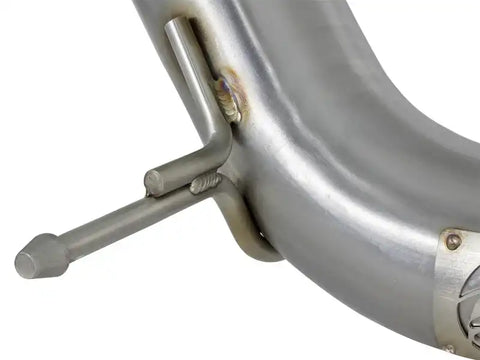 aFe 49-36617 Twisted Steel 3in Rear Down-Pipe/Mid Pipe 2017+ Honda Civic Type R I4 2.0L (t)