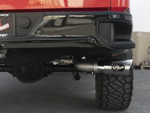 aFe 49-44108-P Apollo GT Series 19-20 GM 1500 2.7L (t) 409 SS CB Exhaust System w/Polished Tip