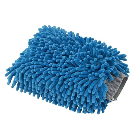Chemical Guys Chenille Premium Scratch-Free Microfiber Wash Mitt - Blue - Case of 12
