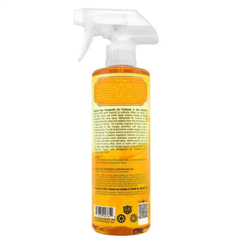 Chemical Guys Mangocello Mango Lemon Fusion Air Freshener & Odor Eliminator - 16oz - Case of 6