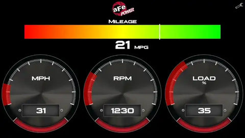 aFe 77-91001 AGD Advanced Gauge Display Digital 5.5in Monitor 08-18 Dodge/RAM/Ford/GM Diesel Trucks