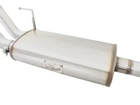 aFe 49-43074-B MACHForce XP Exhaust 3in SS Dual Side Exit CB w/ Black Tips 2015 Ford F150 5.0L V8 CC/SB EC/LB