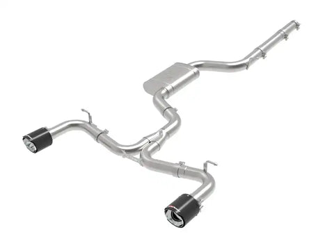 aFe 49-36422-C MACHForce XP 3in-2.5in SS Exhaust Cat-Back 18-19 Volkswagen GTI (MK7.5) L4-2.0L (t) - Carbon