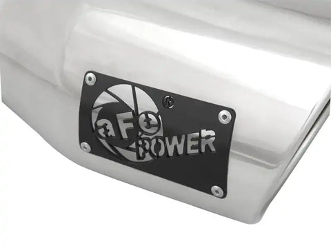 aFe 49T30451-P09 MACH Force-Xp 3in Inlet x 4-1/2in Outlet 9in Length 304 Stainless Steel Exhaust Tip