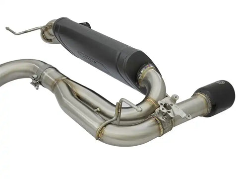 aFe 49-36340-B MACH Force-Xp 3in 304 SS Cat-Back Exhaust w/ Black Tips 12-15 BMW 335i (F30) L6 3.0L (t) N55