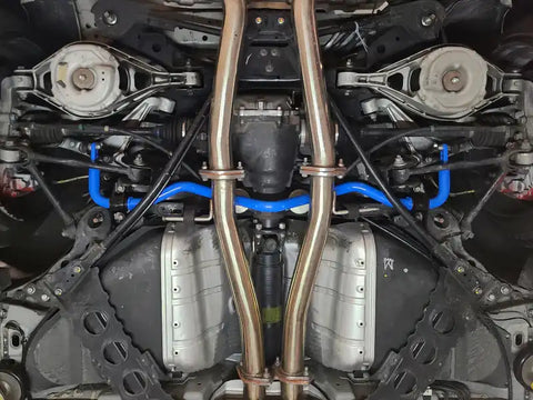 aFe 440-712001-L 09-20 Nissan 370Z V6-3.7L Front and Rear Control Sway Bar Set - Blue