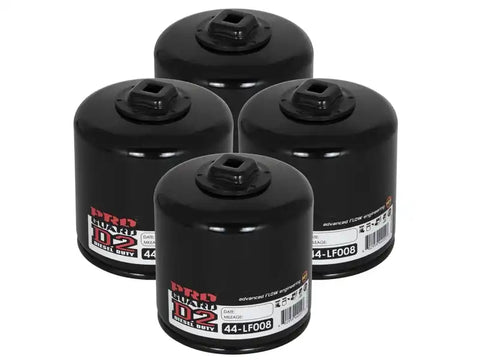 aFe 44-LF008-MB Pro GUARD D2 Oil Filter 93-11 Ford Gas Trucks V8 4.6L/5.4L/5.8L (4 Pack)