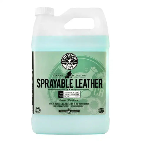 Chemical Guys Sprayable Leather Cleaner & Conditioner In One - 1 Gallon - Case of 4
