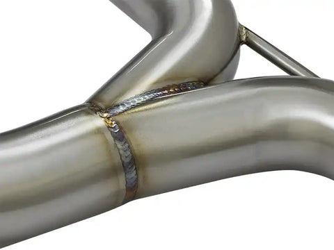 aFe 49-36615-P POWER Takeda 16-17 Honda Civic I4-1.5L (t) 2.25-2.5in 304 SS CB Dual-Exit Exhaust Polish Tip