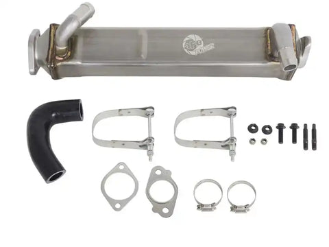 aFe 46-90078 Power BladeRunner EGR Cooler Horizontal 08-10 Ford Diesel Trucks V8-6.4L (td)