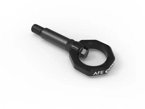 aFe 450-721001-B Control Front Tow Hook Black 20-21 Toyota GR Supra (A90)