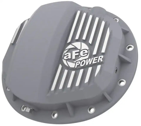 aFe 46-71140A Pro Series GMCH 9.5 Rear Diff Cover Raw w/ Machined Fins 19-20 GM Silverado/Sierra 1500