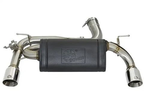 aFe 49-36335-P MACHForce XP 16-17 BMW 340i/iX 440i/iX L6-3.0L (t) SS Axle-Back Exhaust w/Polished Tips