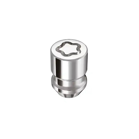 McGard Wheel Lock Nut Set - 4pk. (Cone Seat) 1/2-20 / 3/4 & 13/16 Dual Hex 1.28in. Length Chrome