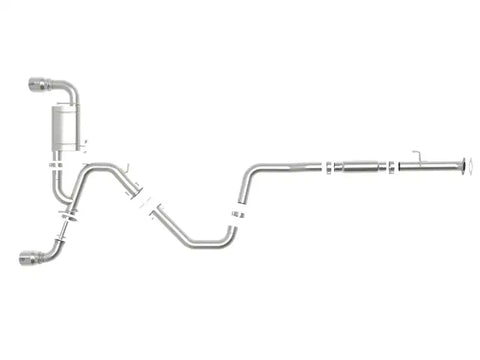 aFe 49-37010-P Takeda Exhaust Cat-Back 19-20 Hyundai Veloster N 304SS Polished Dual Tips