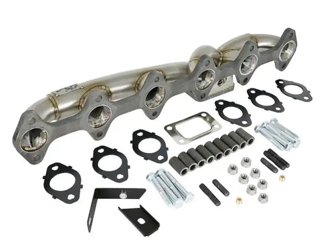aFe 48-32017 Twisted Steel Header w/ Turbo Manifold 03-07 Dodge Diesel L6-5.9L