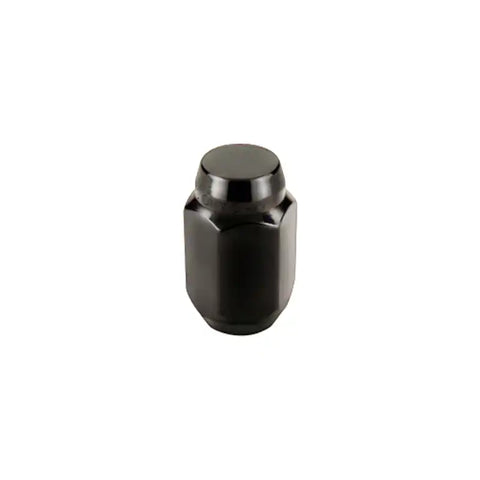 McGard Hex Lug Nut (Cone Seat) M12X1.5 / 13/16 1.5in. Length (4-pack) - Black