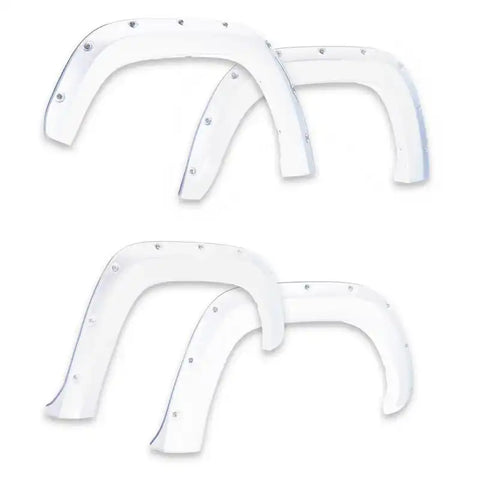 EGR 2017 Ford Super Duty Bolt-On Look Color Match Fender Flares - Set Oxford White