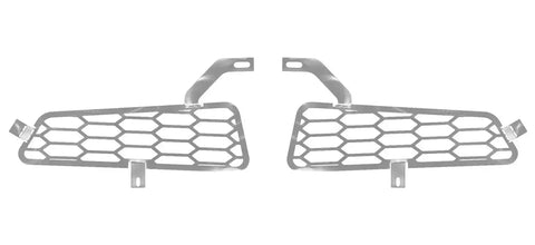 Putco 86168 - Bumper Grille Insert Stainless Steel Polished Hex Style