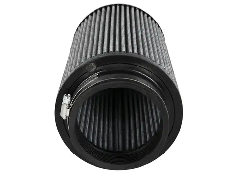aFe 21-91134 Magnum FLOW Universal Air Filter - 4in Flange x 9in Height Dry PDS