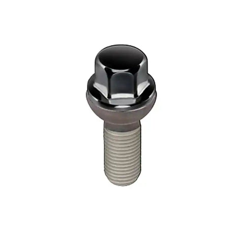 McGard Hex Lug Bolt (Radius Seat) M14X1.5 / 17mm 26.3mm Shank Length (Box of 50) - Black