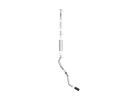 aFe 49-44122-B Apollo GT Series 3in 409SS Cat-Back Exhaust w/ Black Tip 2020 GM 2500/3500HD V8 6.6L L8T